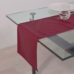 ボルドー_30cm×180cm_ラミネートタイプ スタイルデコール(STYLE Decor) テーブルランナー ラミネート 防水 北欧 テーブルセンター 180cm 拭ける 無地 ボルドー W2703320