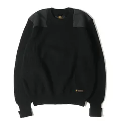 新品 NEIGHBORHOOD ネイバーフッド ニット サイズ:XL コマンダー ウール ニット セーター COMMANDER / W-CREW. LS ブラック 黒 トップス 長袖 ミリタリー カジュアル ブランドのサムネイル