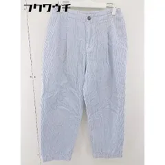 ◇ JOURNAL STANDARD relume コーデュロイ テーパード ワイド パンツ サイズ40 ライトブルー レディース 【中古】 【1105280012305】