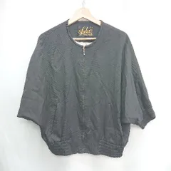 ◇ ⊇ lulu on the bridge ルルオンザビレッジ 日本製 長袖 ブルゾン サイズ表記なし ブラック レディース E  【1501230036320】のサムネイル