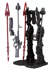 【中古】食玩 トレーディングフィギュア 9.オプションセットA(武器セット+輸送台) 「EVA-FRAME：ヱヴァンゲリヲン新劇場版02」