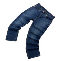 リーバイス 505 デニム ジーンズ ジーパン やや細身 ストレート メンズ W32 【 ブルーの色落ち感♪ 】 LEVIS ●Ja8894