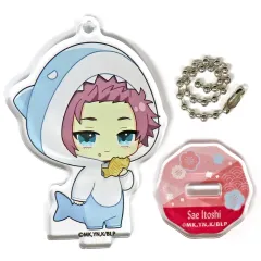 【中古】キーホルダー 糸師冴 「ブルーロック スタンド付きデフォルメアクリルキーホルダー～きぐるみver.～」