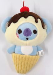[중고] 키홀더 KOYA(아르엠) SWEET THINGS 봉제인형 키링 [BT21]