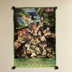 X2126 ◆러브라이브 선샤인 SECOND FAN BOOK 게이머즈 구입 특전 A3 사이즈 클리어 포스터