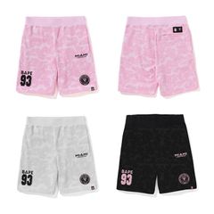 【BAPE× MIAMI】 3色選択可能 アベイシングエイプ 大人気  ショートパンツ ハーフパンツ  男女兼用 春夏  ZXC180