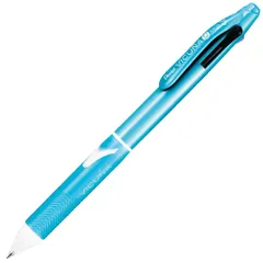 ぺんてる ボールペン ビクーニャ 3色 BXC35S アズールブルー軸 [アズールブルー軸]