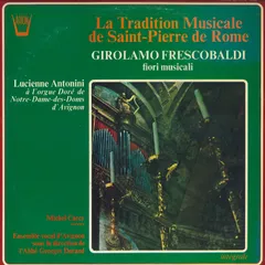 2discs LP ジョルジュ・デュラン, アヴィニョン声楽アンサンブル G.フレスコヴァルディ：フィオリ・ムジカーリ　全曲 OX10434ARPROMO ARION プロモ /00660