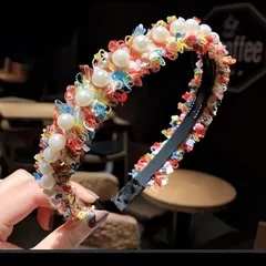 BIANHUAN カチューシャ こども ベビー キッズ 子供  カラフル 花柄