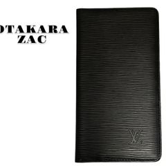 鑑定品】 LOUIS VUITTON エピ 札入れ 長財布 二つ折り エピ