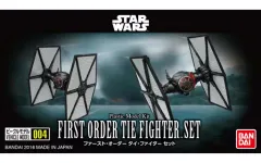 【中古】プラモデル ファースト・オーダー タイ・ファイター セット 「スター・ウォーズ/フォースの覚醒」 ビークルモデルNo.4