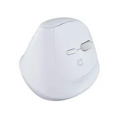 ナカバヤシ PICK! 無線ミニエルゴ静音5ボタンBlueLEDマウス ホワイト MUS-RKF222W