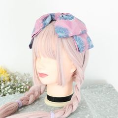 BIGリボンカチューシャ【牡丹】