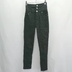 ◇ Θ VENCE EXCHANGE ハイウエスト ストレートデニムパンツ サイズ24 ブラック レディース E  【1409240016076】