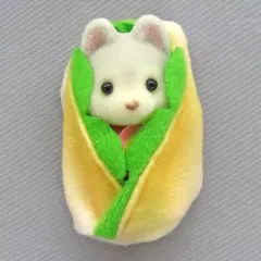 【中古】おもちゃ ハスキーノ小さい赤ちゃん 赤ちゃんコレクション ～デリシャスパレードシリーズ～ 「シルバニアファミリー キラキラくじ ～デリシャスパレード～」 G賞