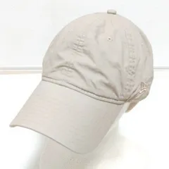 女性にも◎さりげないオシャレ◎【NEW ERA】ニューエラ ベースボール キャップ 人気カラー シンプル ベージュ 9TWENTY 9THIRTY スタイル 刺繍 ロゴ ユニセックス ストリート 55㎝ /Ｍ37145j