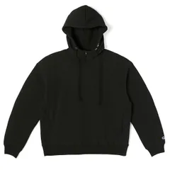 新品 N.HOOLYWOOD x Champion エヌハリウッド ミスターハリウッド チャンピオン 25SS 別注 MOCK NECK HOODIE モックネックフーディー C8-B113 L BLACK NEW WEAVE 裏起毛 スウェット パーカー