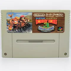 SFC 動作確認済み スーパードンキーコング3　謎のクレミス島  ソフトのみ スーパーファミコン  