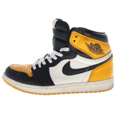 NIKE (ナイキ) AIR JORDAN 1 HIGH OG Taxi 555088-711 エアジョーダン 1 タクシー ハイカットスニーカー イエロー/ブラック US9/27cm