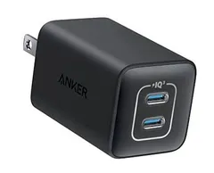 新品 Anker 523 Charger (Nano 3 47W) USB PD USB-C 急速充電器【PowerIQ 3.0 (Gen2)搭載/PSE技術基準適合/折りたたみ式プラグ】iPhone MacBook Air その他各種機器対応 (ブラック)のサムネイル