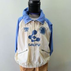 ガルフィー　ブルゾン　　L（中型犬サイズ）　オフ白×青　　GALFY Blouson