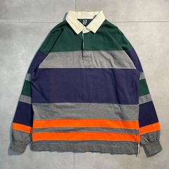 90s"GAP" ラガーシャツ　Rugger shirt old gap オールドギャップ
