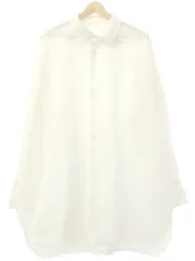 CASEY CASEY ケイシー ケイシー 18SS CHEMISE ODEM SHIRTS コットンブロードオーバーサイズシャツ ホワイト XS 10HC95のサムネイル