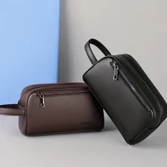 クラッチバッグ メンズ セカンドバッグ メンズ クラッチ a4 財布 2way 二つ折り バッグ PU レザー ボックス型 ハンドバッグ 手持ち セカンドバッグ 手提げバッグ 化粧バッグフォーマル 結婚式 葬式 冠婚葬祭 パーティー バッグ 黒 茶 ブラック