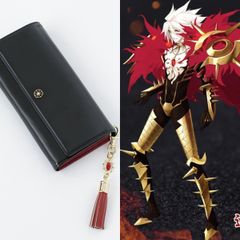 개봉품 레드 랜서 지갑 Fate/Apocrypha Fate 레드 랜서(카르나) 모델 지갑