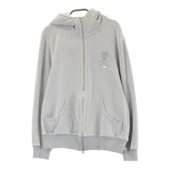 MARK&LONA マークアンドロナ パーカー メンズ ロゴ ゴルフ グレー