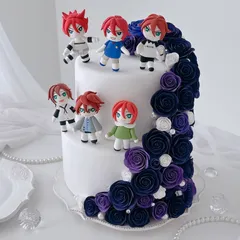 no.269 小***様専用オーダークレイケーキ 2段