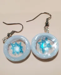 ピアス　雪の結晶　ハンドメイド　10