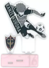 【中古】アクリルスタンド・アクリルパネル 黒名蘭世 アクリルスタンド(新英雄大戦) 「ブルーロック展」