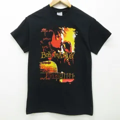 vintagetshirts希少　BOB MARLEY ヴィンテージ  Tシャツ　ロック　バンド　総柄　レア
