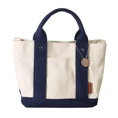 【数量限定】ハンドバッグ ミニトートバッグ ランチバッグ 手提げ 3つ仕切り 自立 軽量 サブバッグ 底にICカード入れ レディース 小さめ メンズ キャンバス 多ポケット トートバッグ おしゃれ VEN] お買い物 [DOTTI 男女兼用