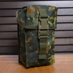 ドイツ軍放出品 ユーティリティポーチ KSKベスト Gen. 1専用 フレクター迷彩 [ 可 ]