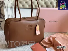【今日特価】Miu Miu Bowling ボーリングバッグ / オフィスバッグ-WTO輸入1