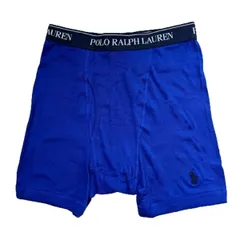 ポロ ラルフローレン POLO Ralph Lauren 肌着 バラ売り 単品 1枚 お試し 試着用 箱無し ミドル ボクサーパンツ 下着 Cotton Classic Fit NCBBP BL メンズ ブルーのサムネイル