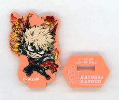 【中古】置物・装飾品 爆豪勝己 「劇場版 僕のヒーローアカデミア THE MOVIE ユアネクスト×無添くら寿司 ビッくらポン! ラバースタンド」