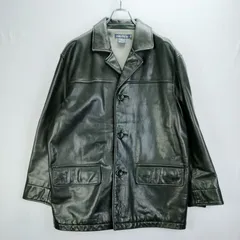 Nautica ブラック レザー ジャケット 44 オールド Nautica ブラック レザー ジャケット 44 オールド - メルカリ