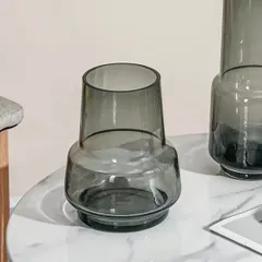 花瓶 ガラス製 透明 一輪挿し フラワーベース 水栽培用 ドライフラワー対応 北欧インテリア 生け花用 ガラスボトル ディスプレイ雑貨 プレゼント用 モダンデザイン 書斎 玄関 リビング 寝室 シンプルスタイル お洒落 リビングルーム ダイニングルーム クリア