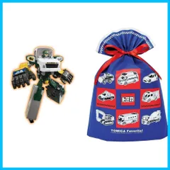 【人気商品】TA653 ブルー ギフトバッグL ラッピング袋 トミカ トミカ 【クリスマス タカラトミー タカラトミー インディゴ + TOMY プレゼント TAKARA TOMICA STマーク認証 玩具安全基準合格 3歳以上 ラッピング おもちゃ 車 ミニ