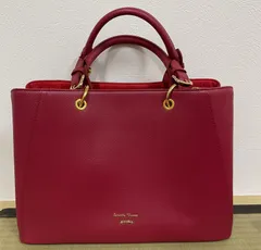 中古美品正規品　Samantha Thavasa◆ハンドバッグ/レザー/BRD/裏地 ネコ 柄/2WAY/ショルダー