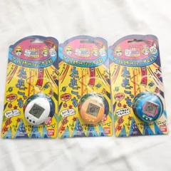 B02)未使用 BANDAI/バンダイ 初代 たまごっち 3個セット1996年製 白 オレンジ 緑(中国版？)