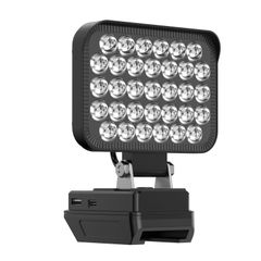 NANWEI 4インチライト 作業灯 LED投光器 マキタ18Vバッテリー対応 アウトドア キャンプ 夜釣り 防災・停電 緊急対策 車の修理 夜間照明 ワークライト 【本体のみ】 バッテリー別売り