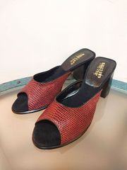 【未使用・新品】【公式正規取扱い】JeanPaulGAULTIER(ジャンポールゴルチェ) リザード ミュール サンダル