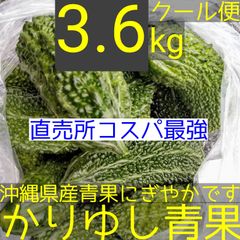 〈直売所コスパ最強〉沖縄県産ミニゴーヤＢ品約3.6kg【クール便】④