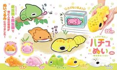 【商品番号②】 ハチュぬい　爬虫類　両生類　ぬいぐるみ　グッズ　カメレオン　フトアゴヒゲトカゲ　レオパードゲッコー　ウーパールーパー　ヒョウモントカゲモドキ