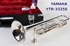 YAMAHA YTR-3325S トランペット 本体 ケース付　ヤマハ　シルバー Amazon | YAMAHA / YTR-3325Sヤマハ トランペット 銀メッキ仕上