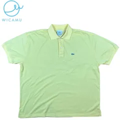 【超希少サイズ8】LACOSTE ラコステ ポロシャツ ペルー製 90s-00s オールド 鹿の子